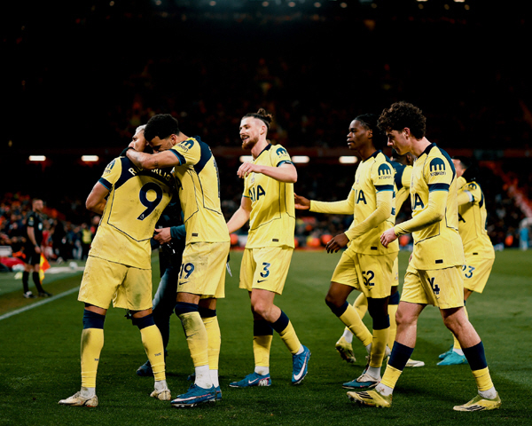 '손없히왕, 손흥민이 없으면 히샬리송이 왕' 토트넘의 '한 줄기 빛'…투…