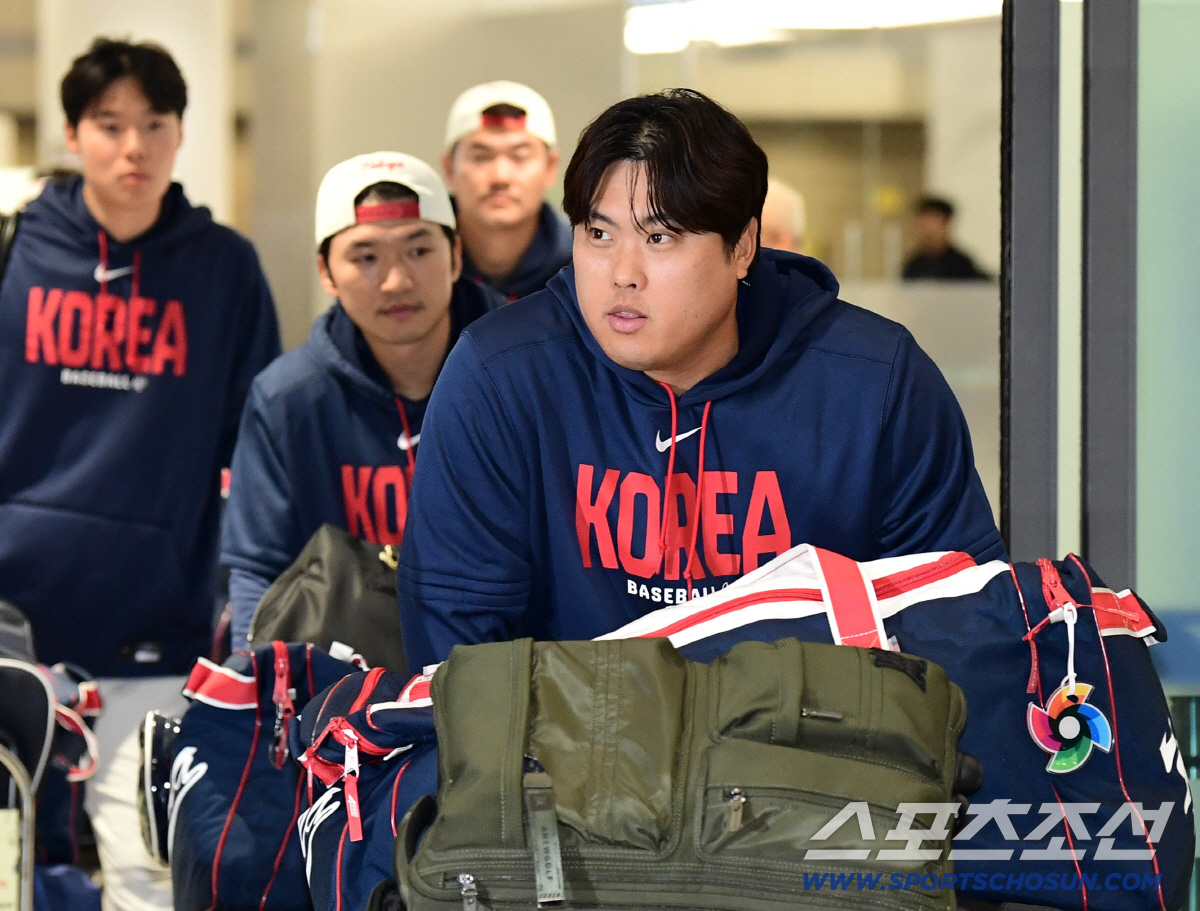 '구속 혁명' 뒤처진 한국? '빅리그 11년' 레전드 류현진도 '158㎞…