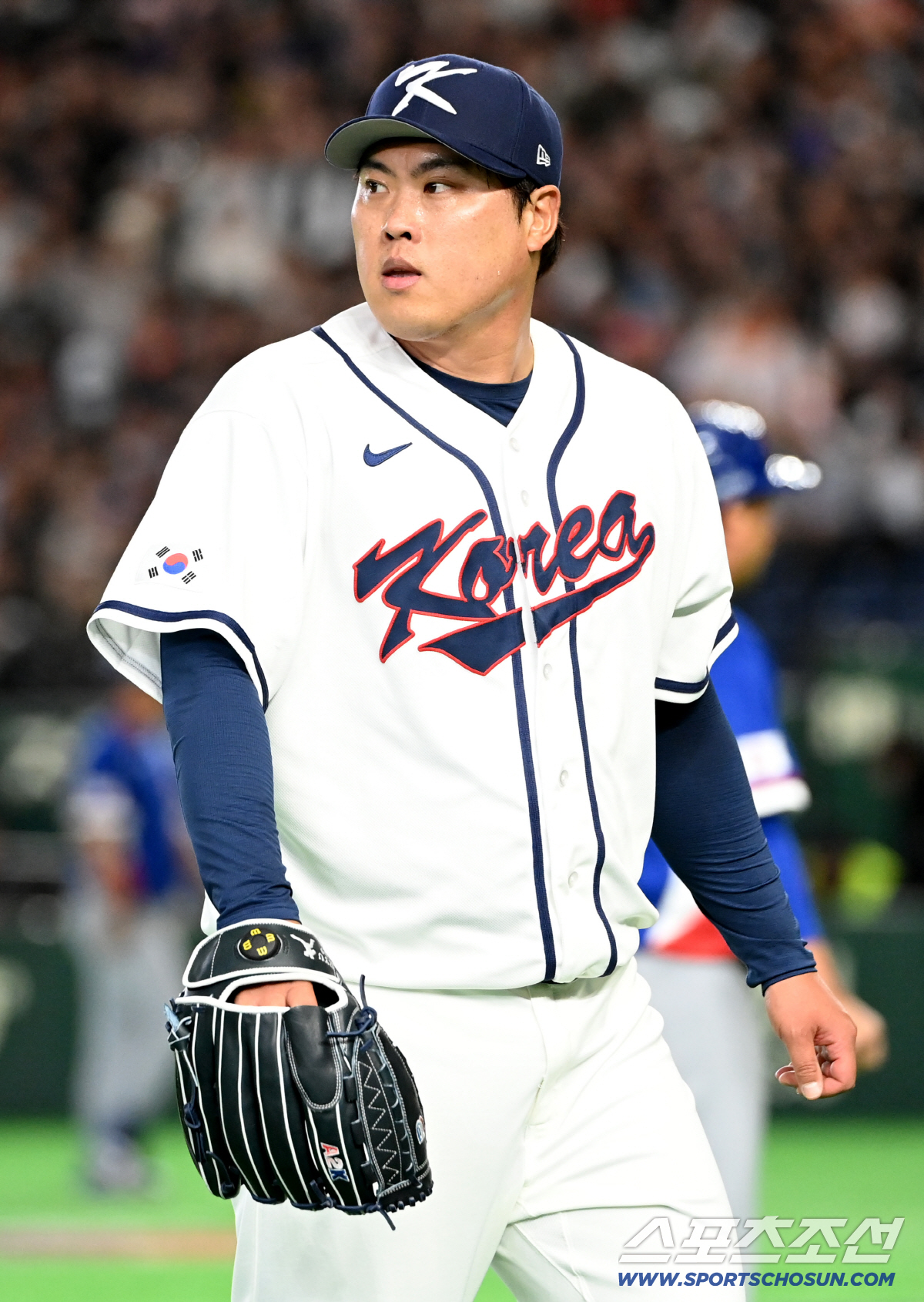 '구속 혁명' 뒤처진 한국? '빅리그 11년' 레전드 류현진도 '158㎞…