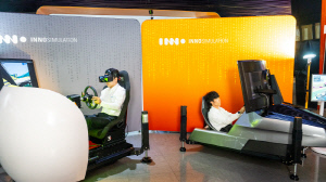 '영화를 몸으로 듣고, 심레이싱 시뮬레이터도 체험하고', 이노시뮬레이션 '사운더 데이' 행사에 레이서가 직접 참가한 이유는?