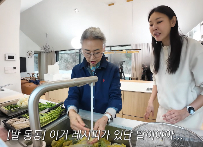 '정석 요리파' 한혜진 "레시피가 있다니까" 답답…母 "레시피가 뭐가 중요해" 내갈길파 '웃음폭탄'