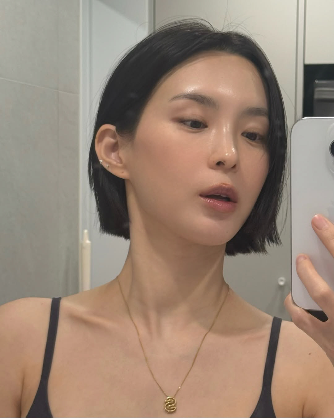 '개코와 이혼' 김수미, 아프고 핼쑥..갸름해진 턱선·쇄골 '깜짝' 공개