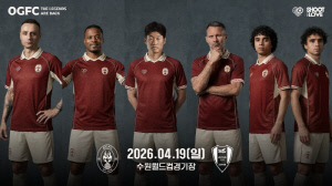 '백작' 베르바토프-'벽디치' 비디치 합류...'수원과 맞대결' OGFC, 박지성 포함 초호화 라인업 결성