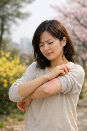 꽃가루·미세먼지에 악화되는 봄철 피부 알레르기 관리법은?