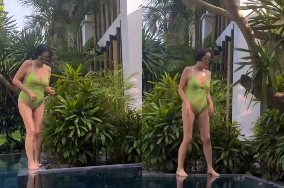 이상아, 54세 수영복 몸매 실화야?..군살+나잇살 無, 늘씬한 S라인 …