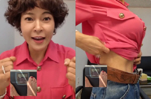 '7kg 감량' 조혜련, 52kg 최저 몸무게 인증..