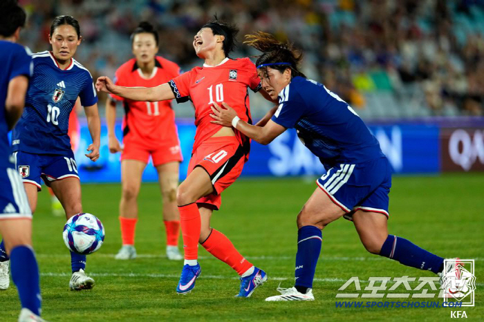 "슈팅수 21-6, 세계8위 日과의 초격차" 신상우호, 일본전 1대4 대…