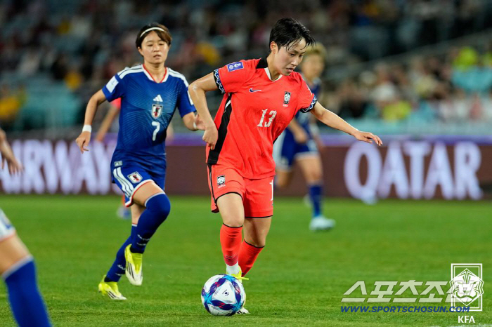 "슈팅수 21-6, 세계8위 日과의 초격차" 신상우호, 일본전 1대4 대…