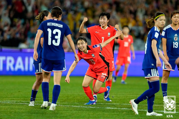 "슈팅수 21-6, 세계8위 日과의 초격차" 신상우호, 일본전 1대4 대…