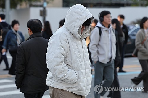 아침 기온 영하권 '쌀쌀'…일교차 최대 20도