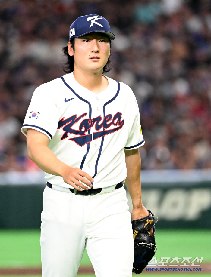 두산 WBC 전사들, 시범경기 언제 던질까..."곽빈 1경기, 김택연은 3경기 등판" [부산 현장]