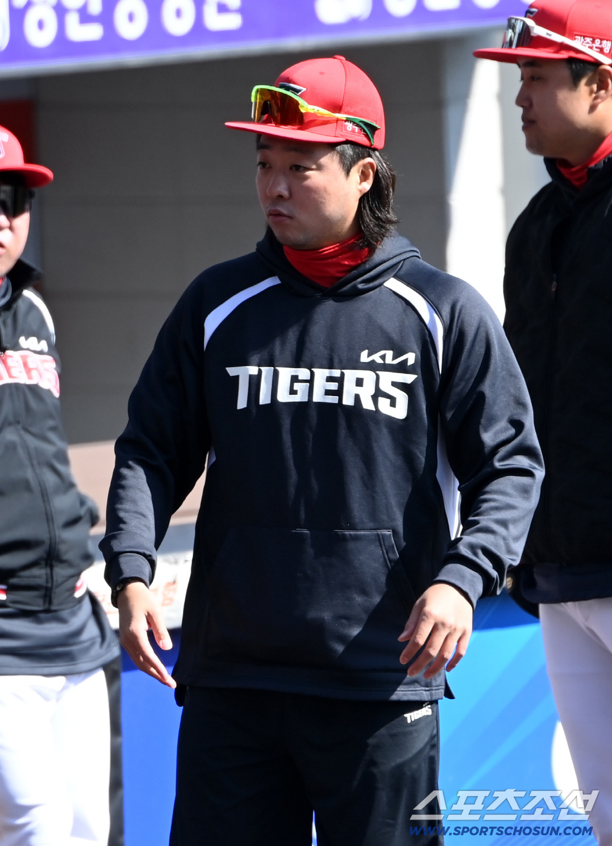 '현진이 형!' 호랑이 된 김범수, '괴물 선배' 앞에 활짝 웃었다[대전…