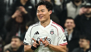 '韓 축구 대박, 이동국 보는 듯 했다' 오현규 환상적인 발리 4호골 폭발, 베식타시 2-1 승..홍명보호 3월 A매치 기대감 ↑