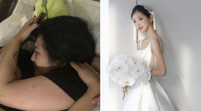 '故최진실 딸' 최준희, 한손에 잡힐듯 '뼈말라' 팔뚝...96→41kg 성공 후 