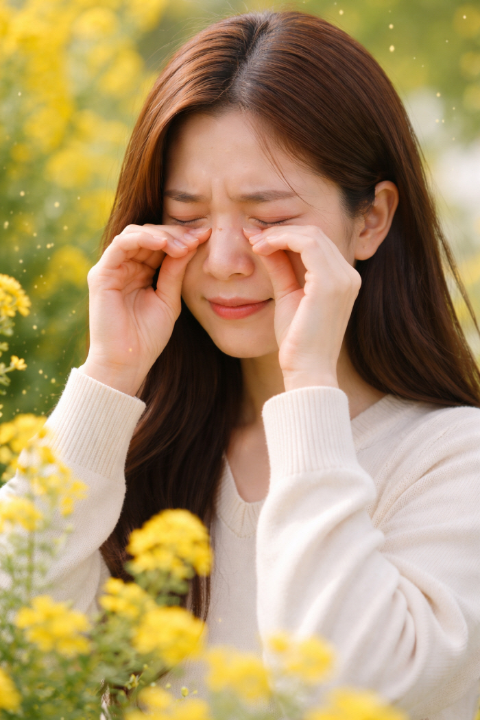 봄만 되면 가렵고 따가운 '눈', 이유가 있었다