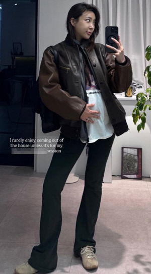 '하시2' 장미, 임신 중 맞아? 여전히 늘씬한 몸매..D라인 공개 '깜짝'