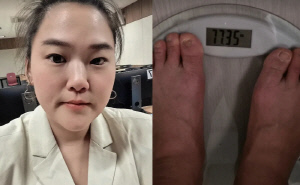 '148kg→77kg' 미나 시누이, 완전히 다른 사람 됐다..요요 딛고 재감