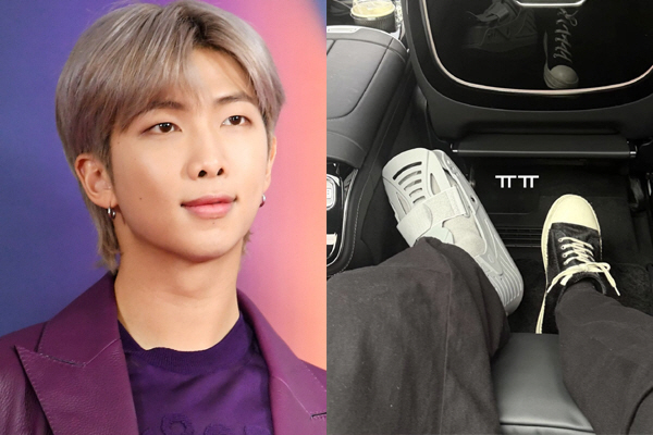 “ㅠㅠ” 방탄소년단 RM, 애처로운 발목 깁스..오늘 (21일) 컴백 공…
