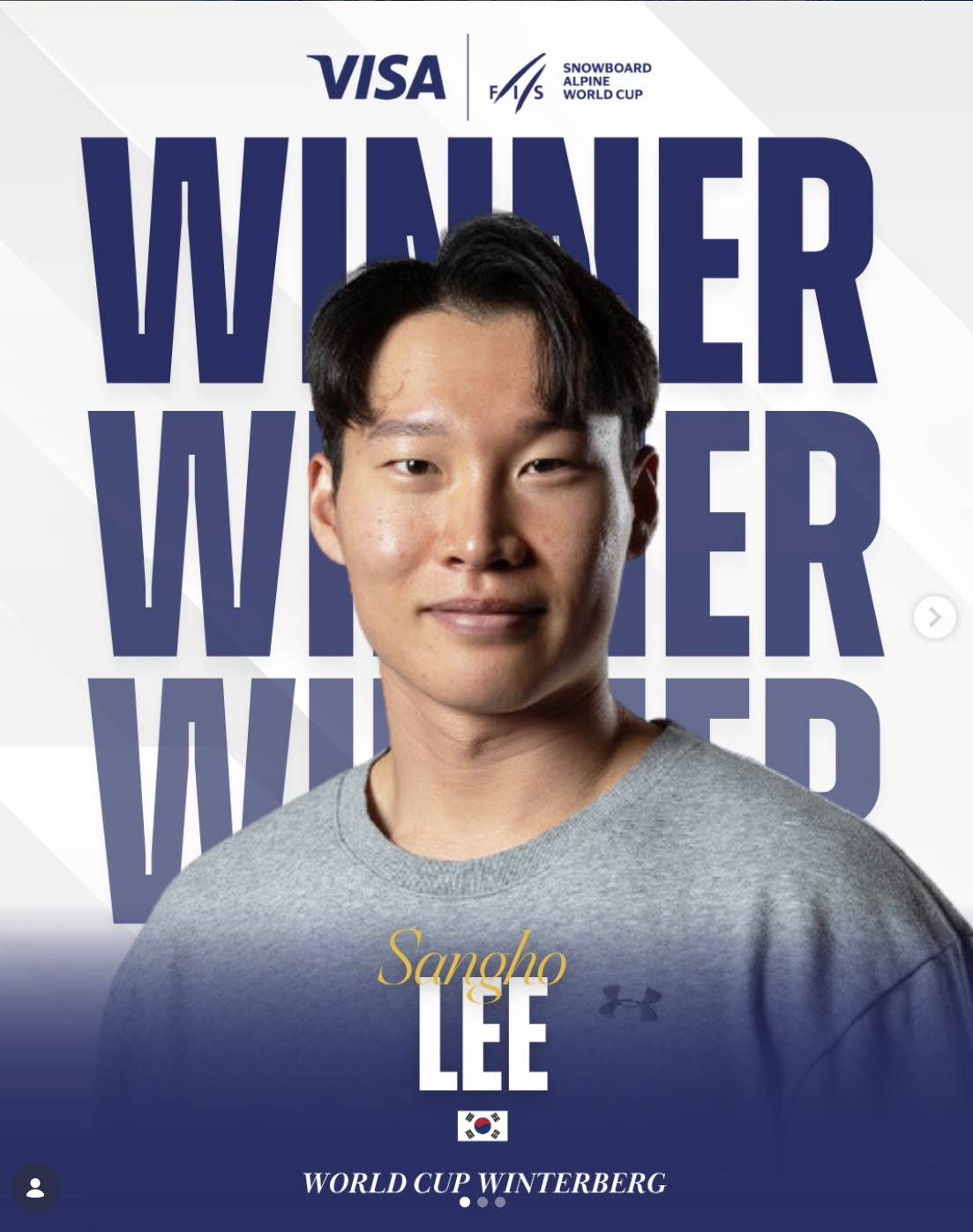 "이것이 K-배추보이의 중꺾마!" 이상호,獨스노보드 월드컵 우승! 올림픽…