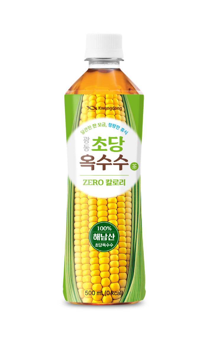 광동제약, 제로 칼로리·카페인 '광동 초당옥수수차' 선보여