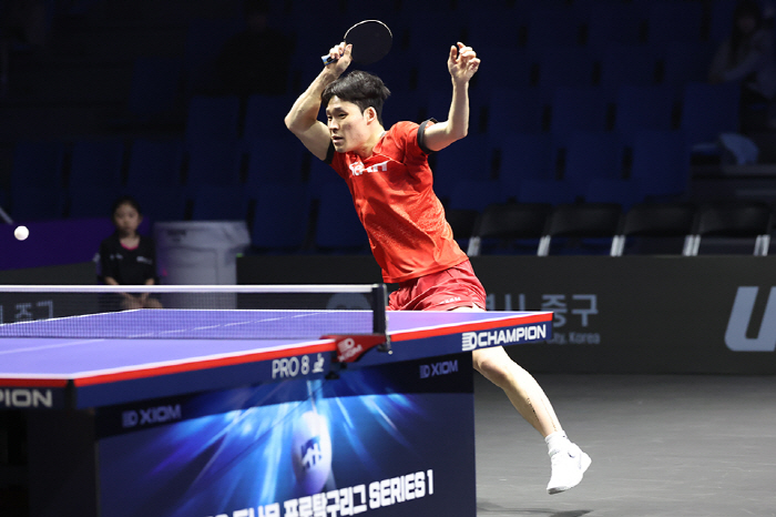 "어차피 우승은 장우진!" '韓톱랭커'세아 장우진 프로탁구 男단식 3연속…