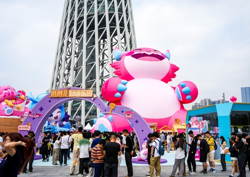 [르포] "게임이 도시를 점령했다"…광저우 TFT 축제 현장