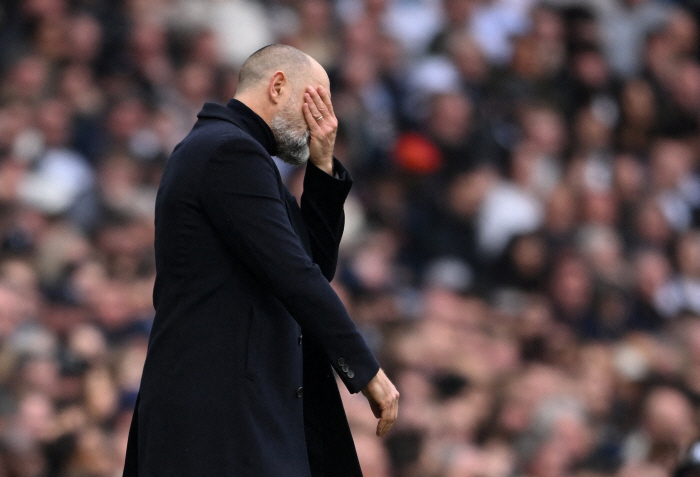 '미친 이변' 토트넘 대참사! 사상 초유의 사태 '2부리그 강등'…'바닥 경쟁' 노팅엄에게 0-3 대패→웨스트햄과 1점차