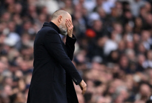 '미친 이변' 토트넘 대참사! 사상 초유의 사태 '2부리그 강등'…'바닥 경쟁' 노팅엄에게 0-3 대패→웨스트햄과 1점차