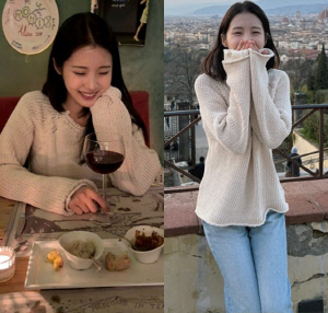 한강 아이유, ♥남창희와 이탈리아서 와인 데이트..배우 비주얼 남다르네