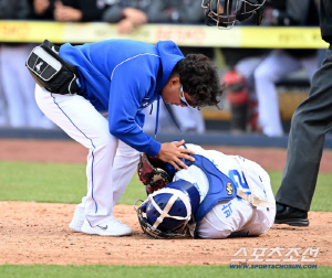 충격! 하루에 둘이 골절이라니… 박진우 쇄골골절→시즌아웃, 이성규 안와골절, 끊이지 않는 부상 악몽,