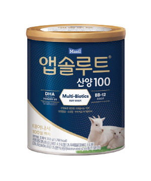 신생아의 수유텀을 돕는...매일유업, '앱솔루트 산양 100'