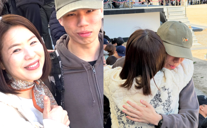 '아들만 셋' 김지선, 첫째子 입대에 오열 "요즘 군대 편하다고? 집 떠나면 고생"