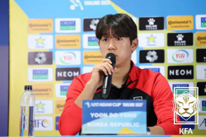 [현장인터뷰] '韓 EPL 유망주' 윤도영 과감 발언 