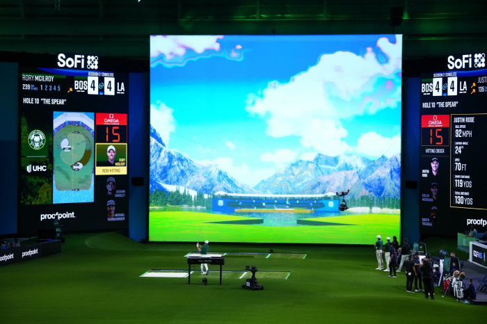 스위스 럭셔리 워치 오메가, '흥행 돌풍' TGL을 끌어가는 힘!