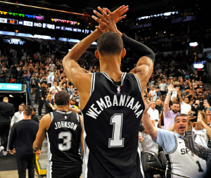 최고 수비수 OKC 압살 매겨지지 않는 공격 가치. 사실상 '광역 도발'. 빅터 웸반야마의 '팩폭' 