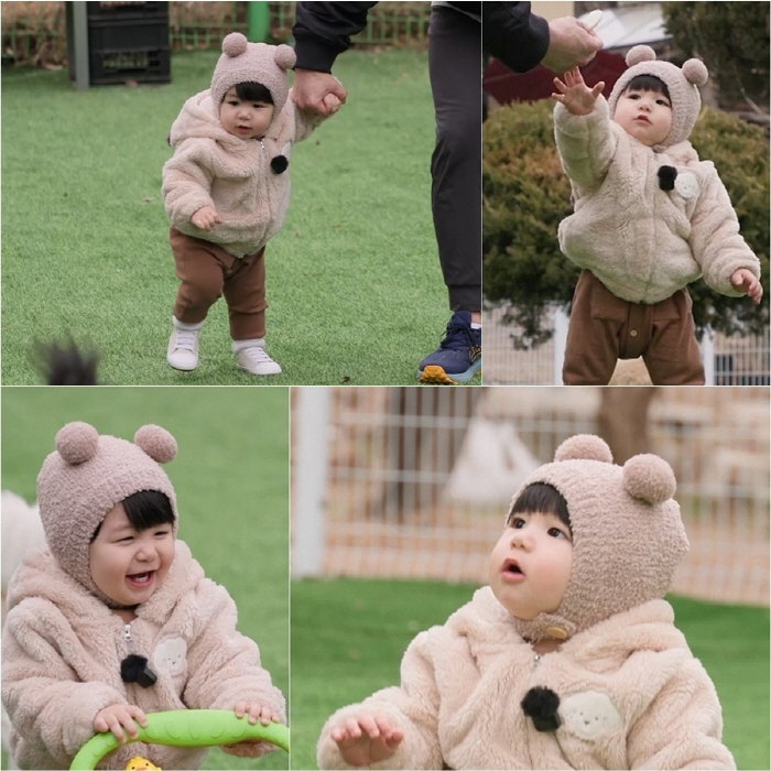 아빠 심형탁, 눈물의 순간...子 하루, 14개월 만에 첫 걸음마 성공 …