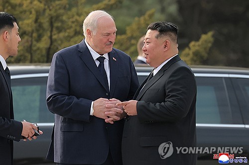 北·벨라루스 오늘 정상회담…"우호조약 체결 예정"