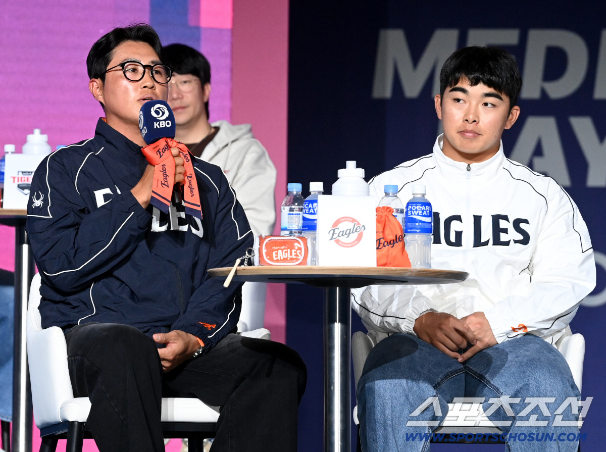 '또?' 한화 307억 얘기뿐, 당사자도 없는데…'시즌 종료 공약'은 뭐…