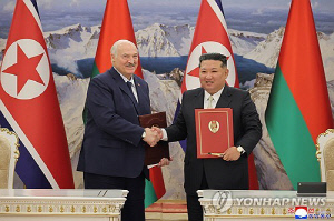 北, 벨라루스와 조약 체결…김정은 