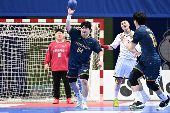 인천도시공사, 핸드볼 H리그 남자부 정규리그 조기 우승 확정