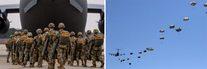 중동 이동 美 82공수사단은 어떤 부대?…'헐렁한 바지의 악마'로 부른 …