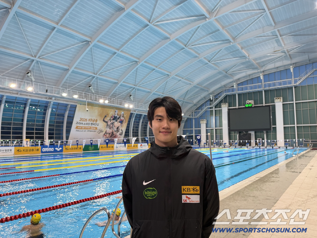 "亞게임 2연패 도전!" '수영괴물'황선우 자유형 200m 반박불가1위!…
