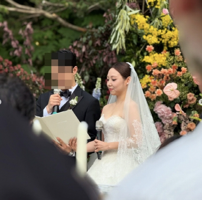 미쓰에이 민, 7년 열애 끝 결혼 "남자 없이 못 살아…잘생긴 남편 매일…