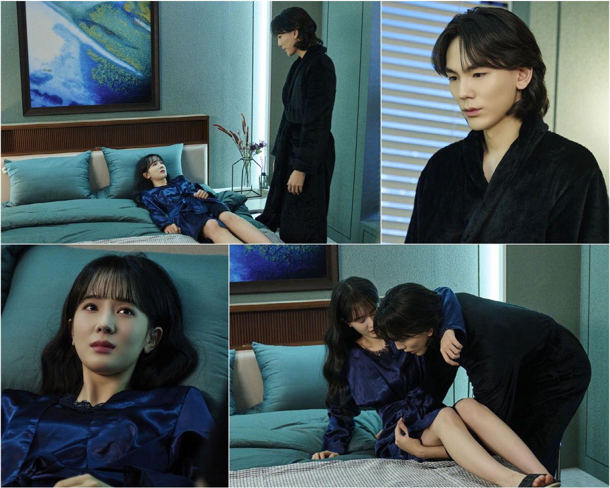 "장모의 뇌가 들어간 아내?" '닥터신' 정이찬·백서라, 침대 위 돌발 …