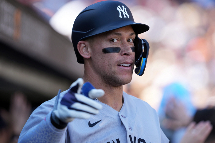 '무안타 헛방망이' 이정후 보고있나? 5타수 무안타 4K → 결승 투런포 대변신! 저지, WBC 부진 씻고 일어섰다