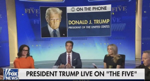 이란 전쟁 인터뷰 중 트럼프, 女진행자에 