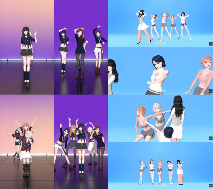 '버추얼 걸그룹' OWIS, 무대 밖에서도 '감다살' 바이브...퍼포 장인 증명