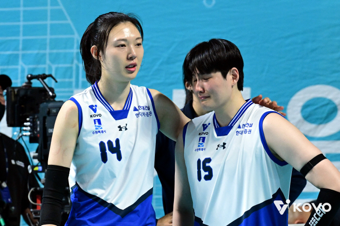 "이렇게 보내서 미안하다" 양효진의 '라스트댄스' → 김희진의 뜨거운 눈물…스승도 절절했다 [장충패장]