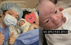 곽튜브, ♥아내 닮았다던 생후 5일 子 자랑...