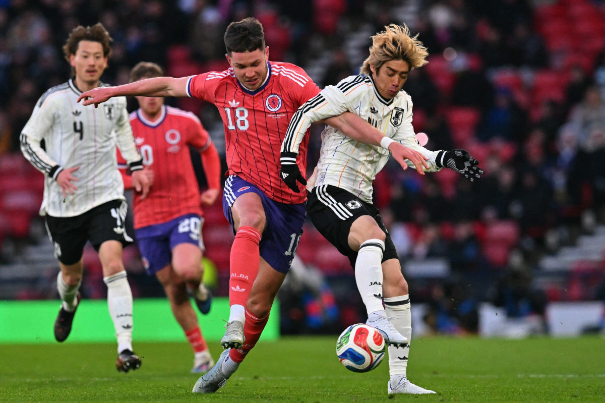 "일본은 톱 클래스"  맥토미니-로버트슨 베스트 투입하고 0-1 패한 스…